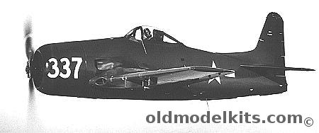 RCM 1/32 Grumman F8F Bearcat plastic model kit